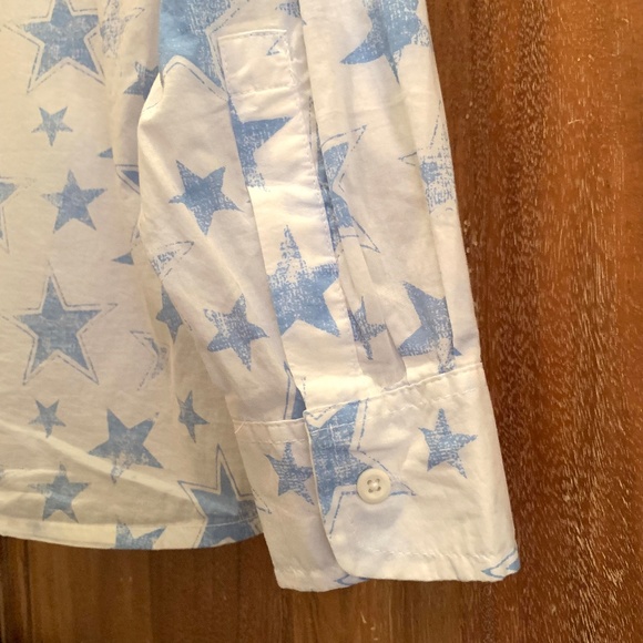 NEXT UK Boys Cotton Star Button Up Shirt Size 11 YRS - Picture 11 of 13